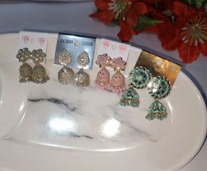 Beautiful Earings Combo Pack Of 4
