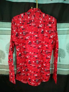 Mens Red Colour Shirt New