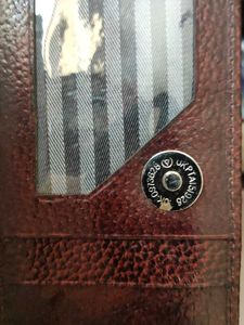 UNUSED)Moochies Textured leather Wallet