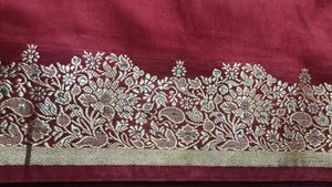 combo Silk saree and sleevless Top