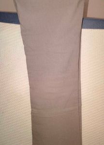 Gray Casual Pants