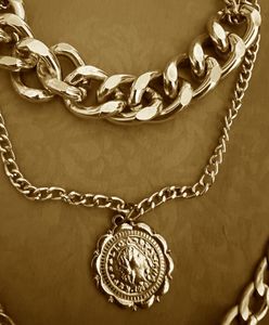 Gold Layered Chain Necklace
