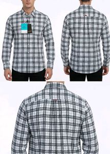 Premium White Checks Pure Cotton Shirt (M/chest 40