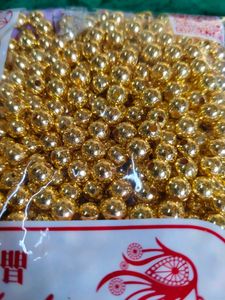 Half Kg Golden Beads
