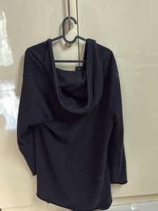 H&amp;M - Black Hooded Cardigan Jacket