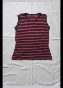 Striped Sleeveless Top