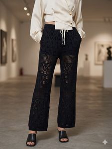 Crochet Wide Leg Pants