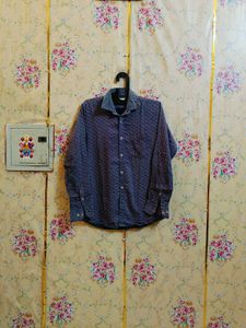 🇳🇿💫🎀Stylish Men's Printed Blue Shirt