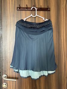 Torquoise Fancy Skirt