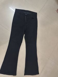 Black Flare Leg Jeans( never used)