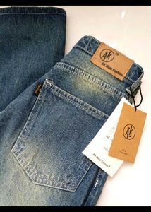 Wide leg Trendy Greenish mud wash denim🥀
