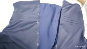 Elegant Navy Blue Blouse