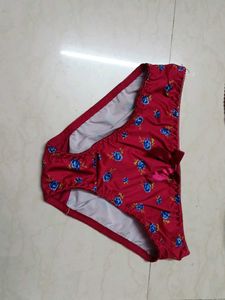 Red Floral Bra &amp; Panty Set