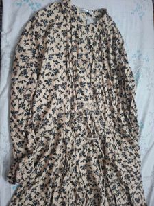 Floral Print Dress Material ( winter)
