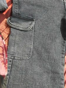 Distressed Wide Leg Jeans combo