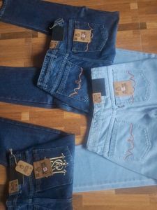 Stylish Denim Jeans - Set of 3