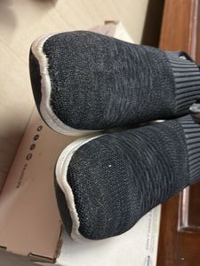 Black Casual slip on Shoes