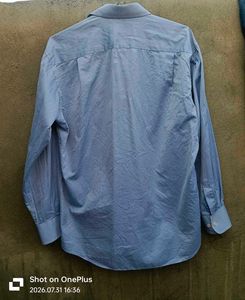 NINA RICCI OG Men's Light Blue Long Sleeve Shirt