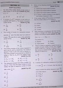 AAKASH 12TH CLASS NEET MODULES Phys+ chem only
