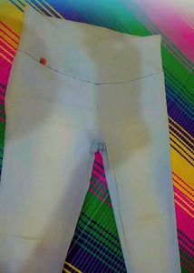Blue Jeans with American Flag Pin