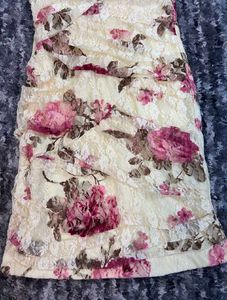 Floral Strapless Dress