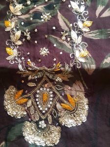 Beautiful 😍 3D floral Kurta Set with Dupatta