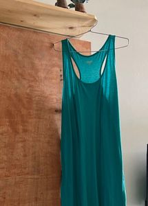 Comfortable Teal Maxi Dress