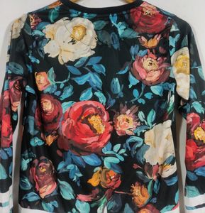 Black Printed Top (Women)