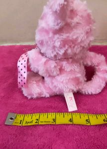 Adorable Pink Plush Kitty