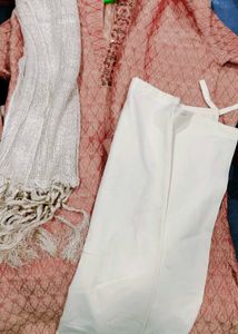 Embroidered Kurta2 with set