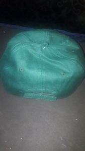 beautiful dark green colour cotton cap