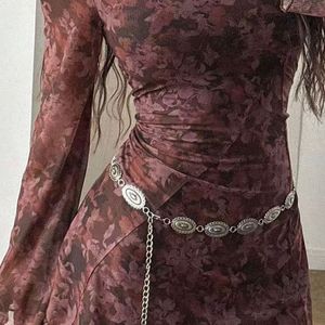🚨sale🚨Silver Tone Layered Chain Belt