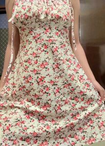 Floral Print Mini Dress