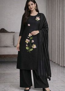 3 Pc Co-ord Embroidery