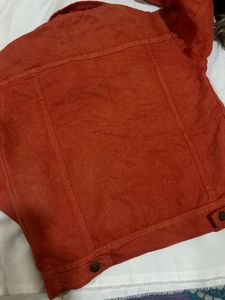Red Denim Jacket