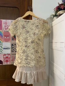 Vintage Floral Lace Top