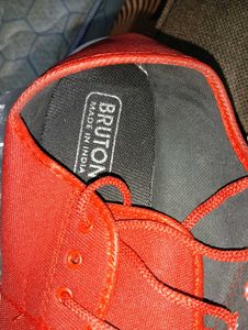 Bruton Men's Casual Red Sneakers