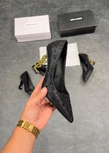 Ysl Saint Laurent Black Heels