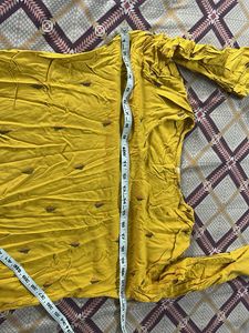Beautiful Yellow Kurta