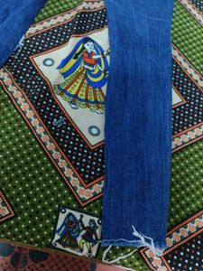 Stylish Blue Ripped Jeans