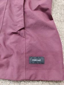 Maroon Jacket with Hood