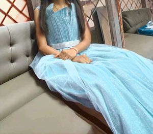 Stunning Blue Ethnic Gown