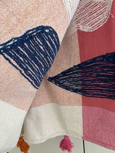 Boho Textured Throw Blanket