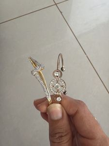 Elegant CZ Bracelets Set