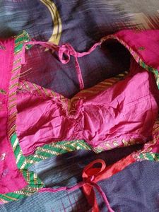 Vibrant Pink Embroidered Ethnic Wear Set