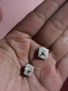 Pure silver tops /stud