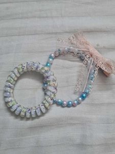 blue and baby blu lagoon beachcore bracelets
