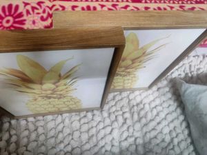 Pineapple Wall Art - Set of 2