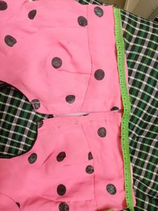 Stunning Pink Saree with Black Sequins