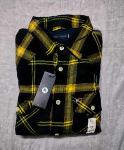Tommy Hilfiger "Electric Plaid" Flannel (BNWT)